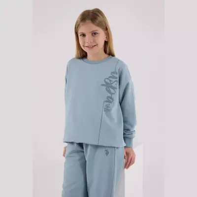 U.S. Polo 2li Kız Çocuk Takım Soft Yeşil - 4