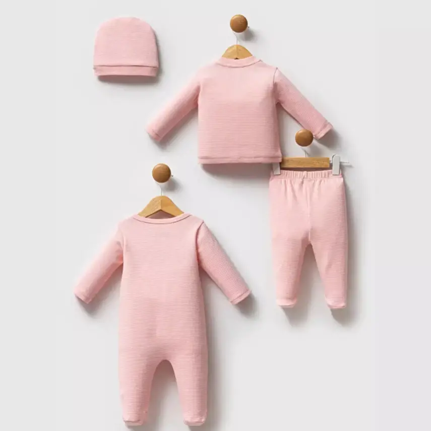 U.S. Polo 4lü Takım Açık Pembe Cepli - 5