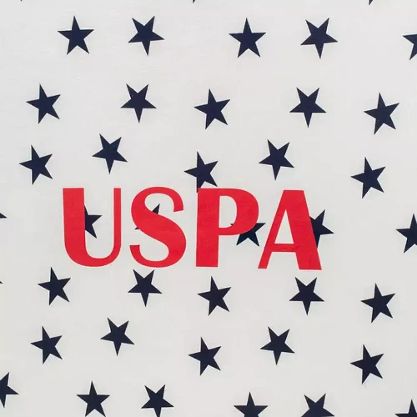 U.S. Polo Battaniye Beyaz - 2