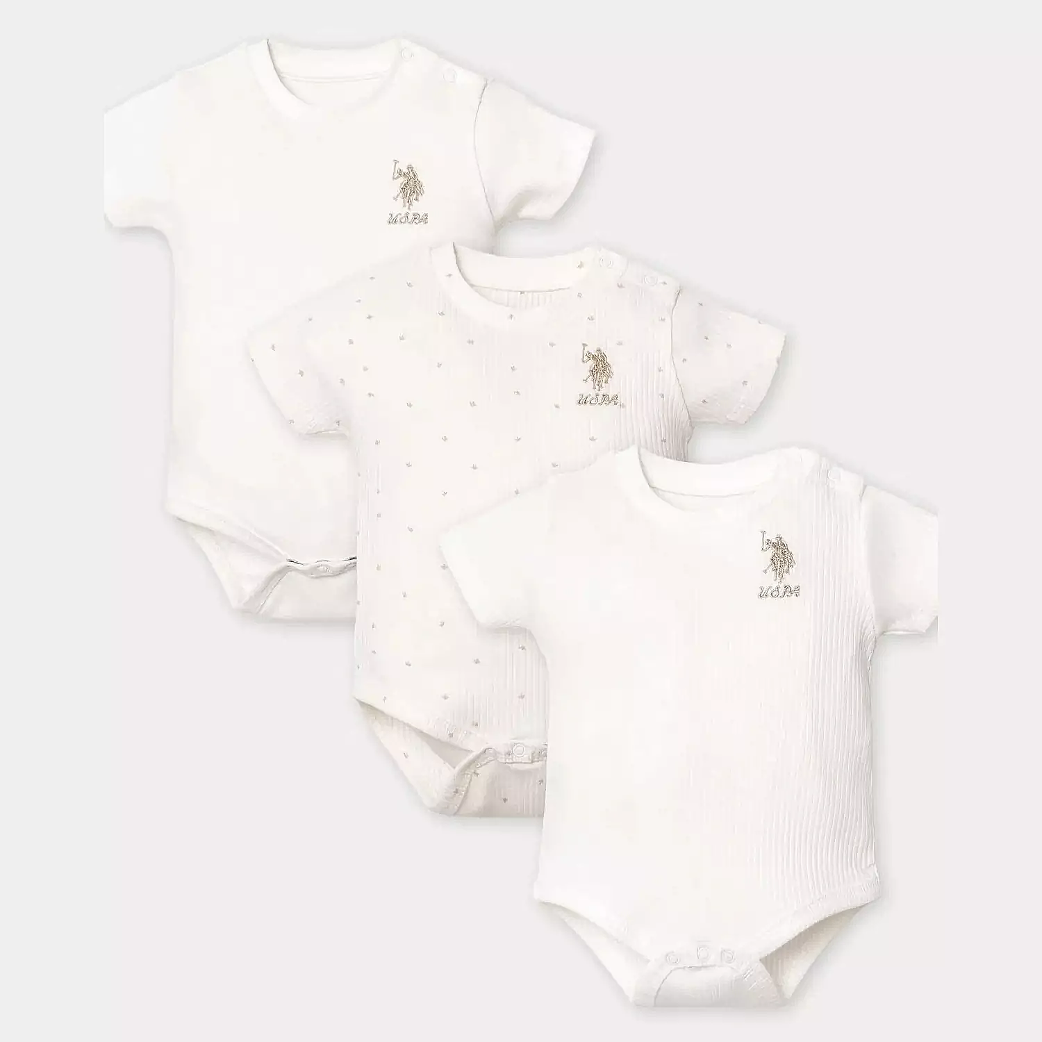 U.S. Polo Body 3lü Beyaz Beyaz