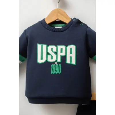 U.S. Polo Erkek Bebek 2li Takım Lacivert - Yeşil - 6