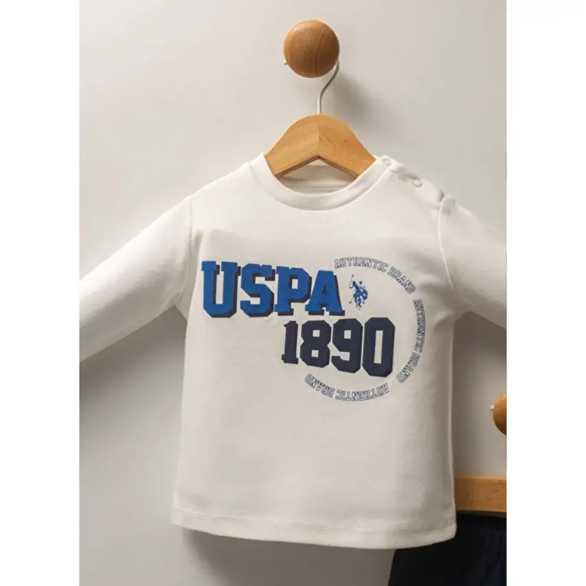 U.S. Polo Erkek Bebek 3lü Takım Lacivert - 19