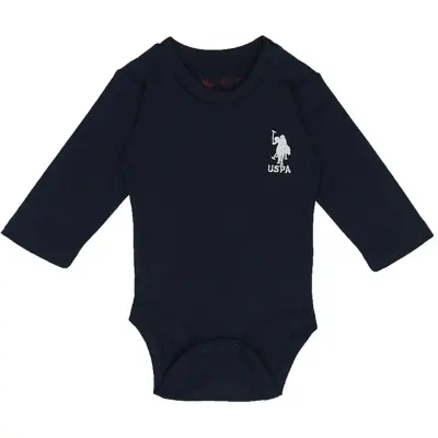 U.S. Polo Erkek Body Uzun Kol Lacivert - 1