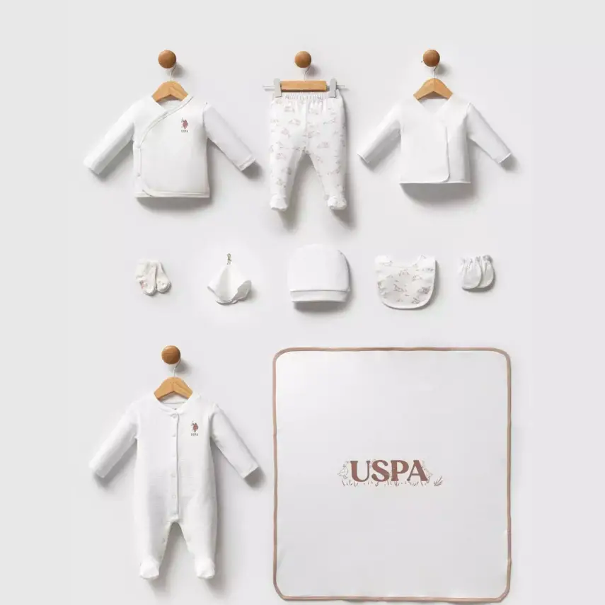 U.S. Polo Hastane Çıkışı 10lu Beyaz - 1