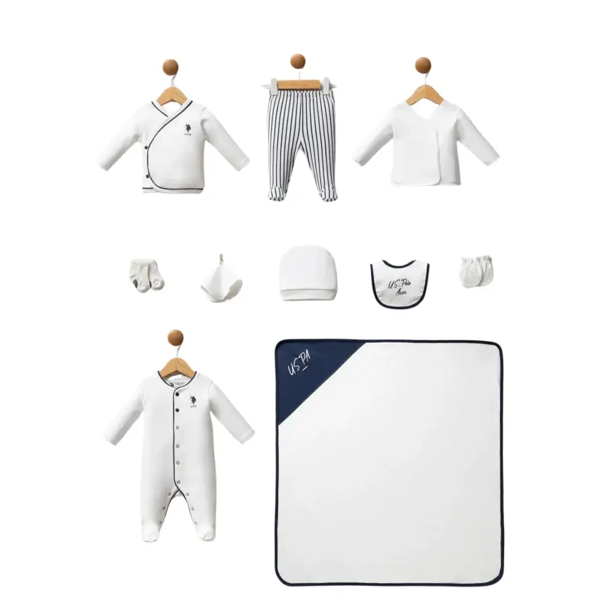 U.S. Polo Hastane Çıkışı 10lu Beyaz - 1