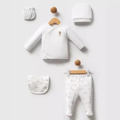 U.S. Polo Hastane Çıkışı 5li Beyaz