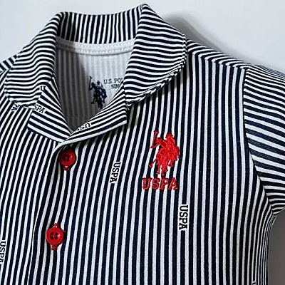 U.S. Polo Pijama Takımı Gömlek Beyaz (1)