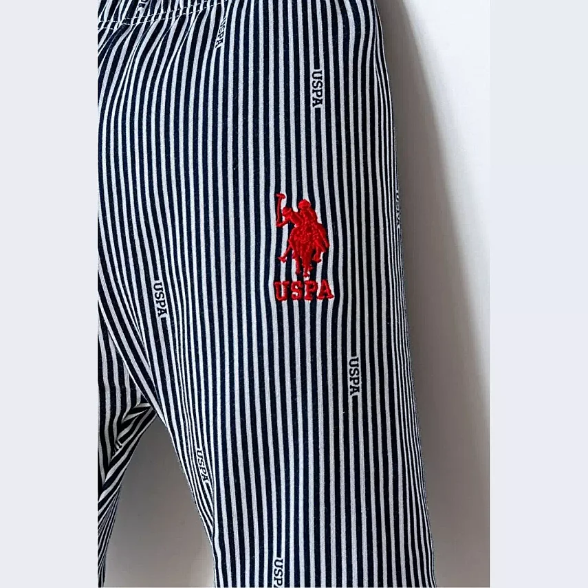 U.S. Polo Pijama Takımı Gömlek Beyaz - 3