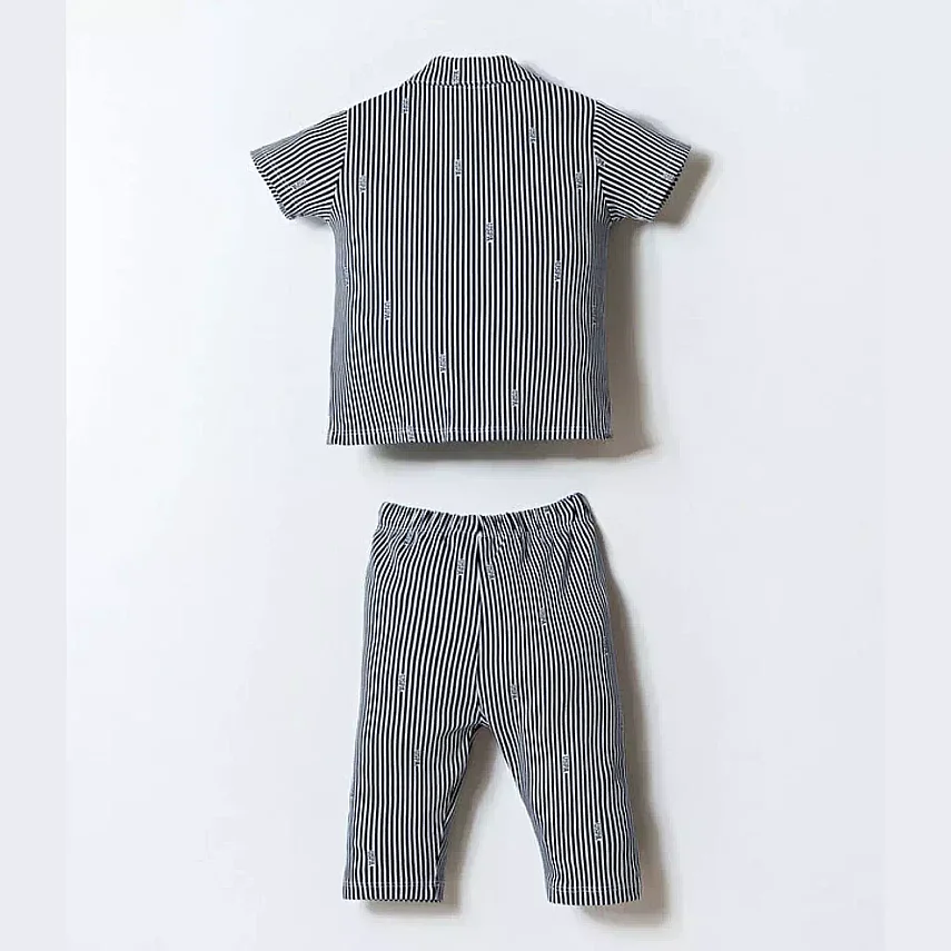 U.S. Polo Pijama Takımı Gömlek Beyaz - 4