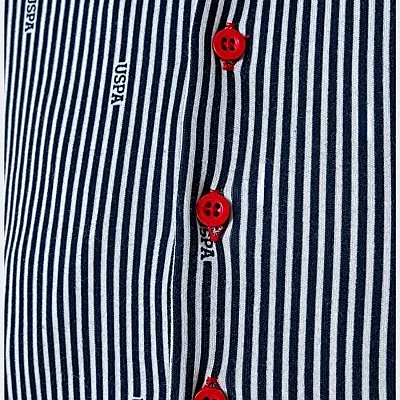 U.S. Polo Pijama Takımı Gömlek Beyaz - 5