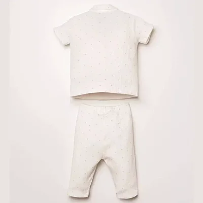 U.S. Polo Pijama Takımı Gömlek Beyaz - 4