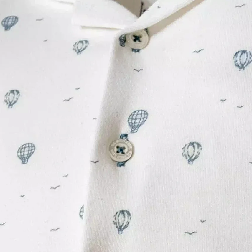 U.S. Polo Pijama Takımı Gömlek Beyaz - 2