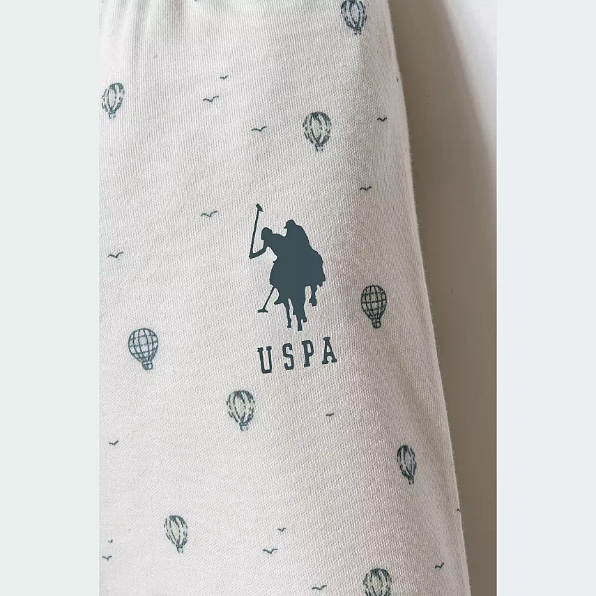 U.S. Polo Pijama Takımı Gömlek Beyaz - 3