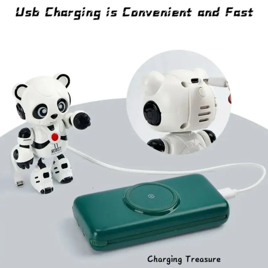 Usb Şarjlı Müzikli Interaktif Panda - 2