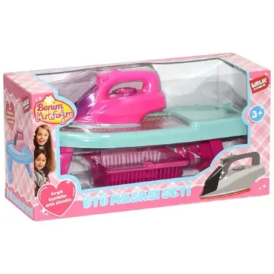 Ütü Masası Seti Kutulu Pembe - 7