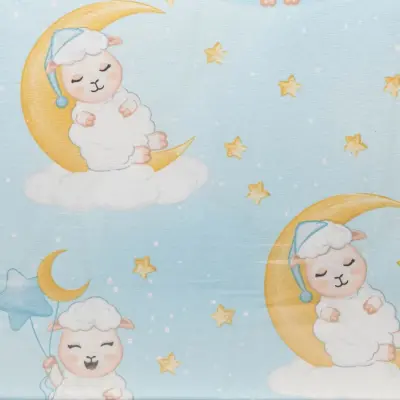 Uyku Seti Mavi Kuzu 6 Parça 100*150 Cm - 2