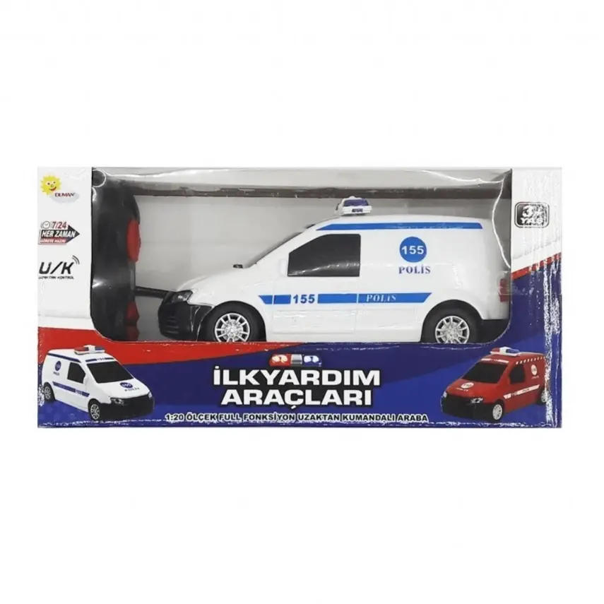 Uzaktan Kumandalı Ambulans 1/24 - 2