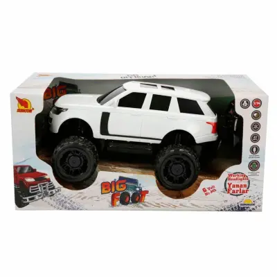 Uzaktan Kumandalı Big Foot Usb Şarjlı Jeep 34 cm 1:14 - 18