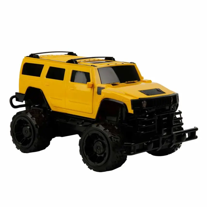 Uzaktan Kumandalı Büyük Tekerlekli Hummer Şarjlı Araba 1/14 - 5