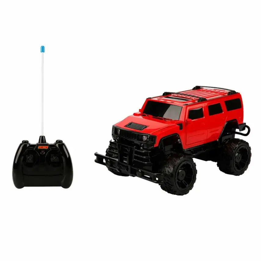 Uzaktan Kumandalı Büyük Tekerlekli Hummer Şarjlı Araba 1/14 - 1