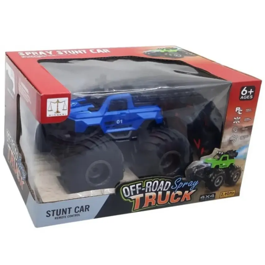 Uzaktan Kumandalı Duman Atan Çok Fonksiyonlu Jeep 4x4 - 2