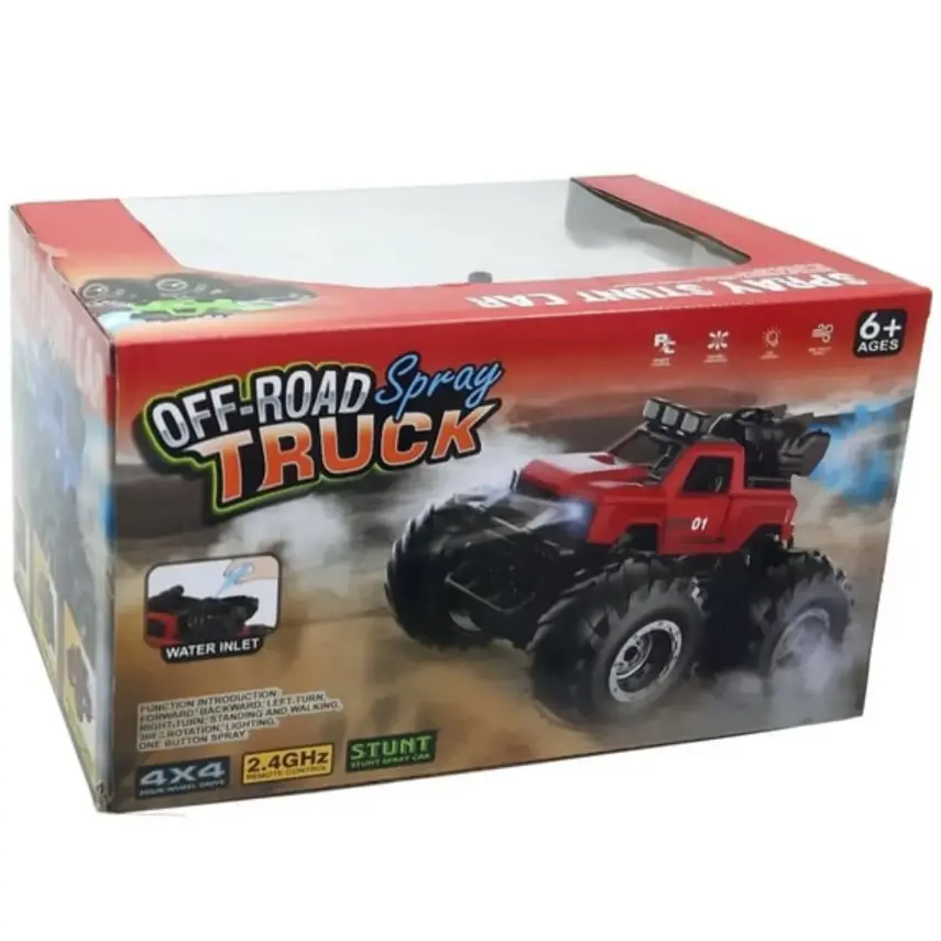 Uzaktan Kumandalı Duman Atan Çok Fonksiyonlu Jeep 4x4 - 3