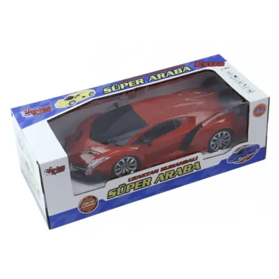 Uzaktan Kumandalı Full Fonksiyon 1:16 Şarjlı Işıklı Süper Araba Extra - 8