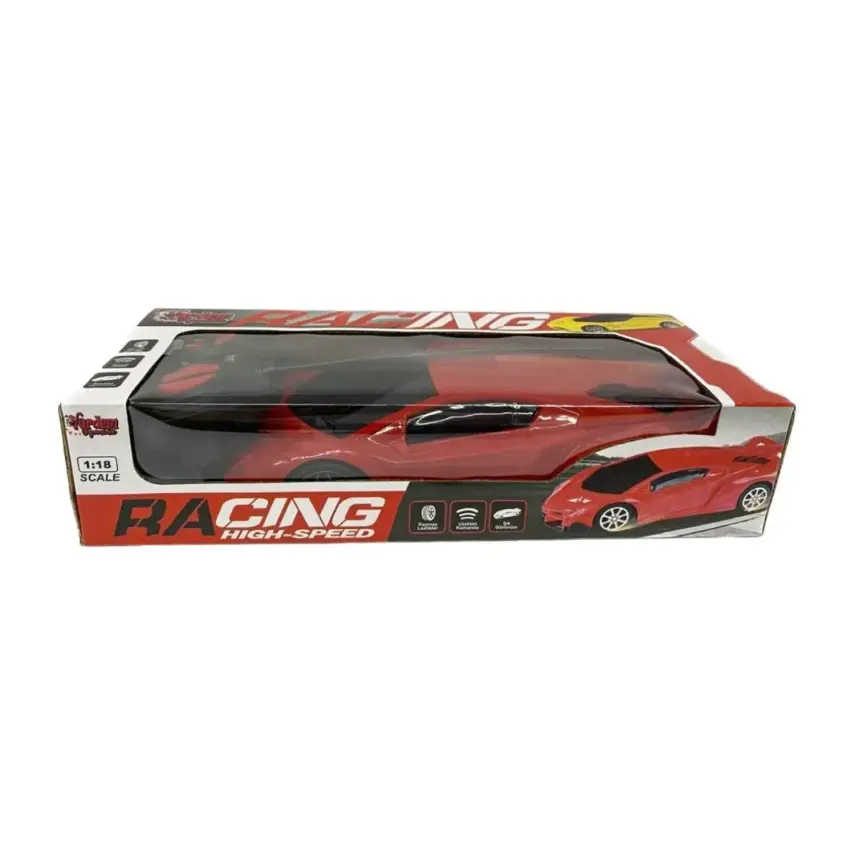 Uzaktan Kumandalı Full Fonksiyon 1:18 Hıgh-Speed Yarış Arabası - 4