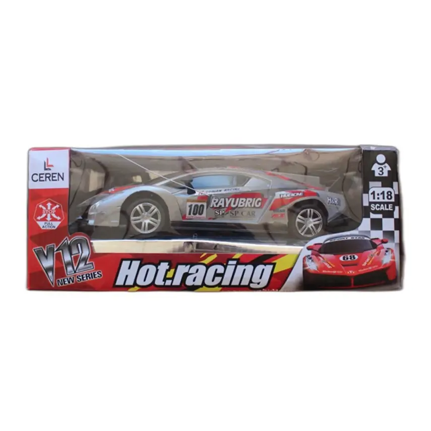 Uzaktan Kumandalı Işıklı Yarış Arabası 1:18 - 1
