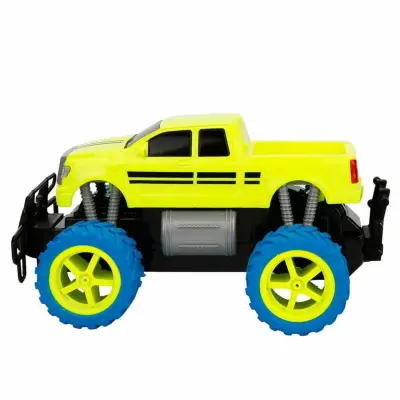 Uzaktan Kumandalı Neon Jumbo Wheels USB Şarjlı Araba 26 cm 1:18 - 13