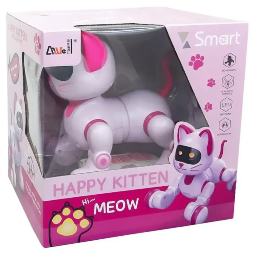 Uzaktan Kumandalı Şarjlı Çok Fonksiyonlu Kedi - 1