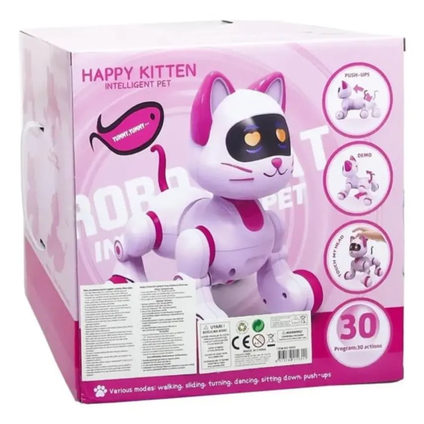 Uzaktan Kumandalı Şarjlı Çok Fonksiyonlu Kedi - 2