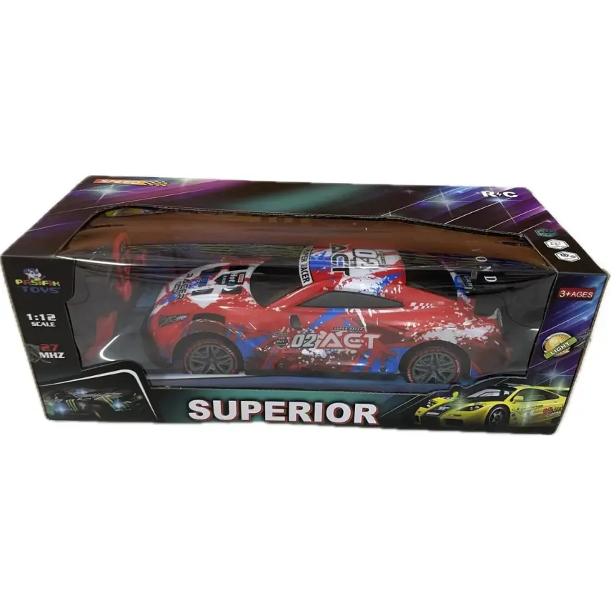 Uzaktan Kumandalı Şarjlı Işıklı Araba Superior Racing 1:12 - 1