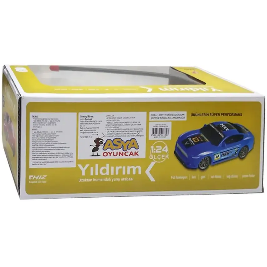 Uzaktan Kumandalı Şarjlı Yıldırım Araba - 3