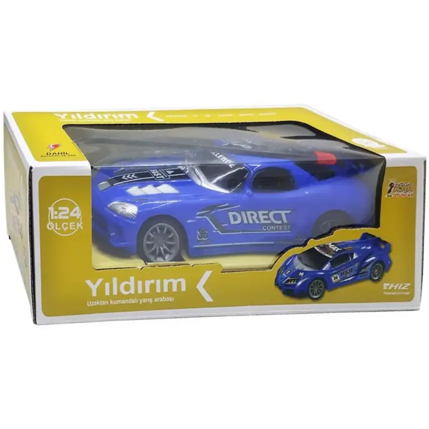 Uzaktan Kumandalı Şarjlı Yıldırım Araba - 4