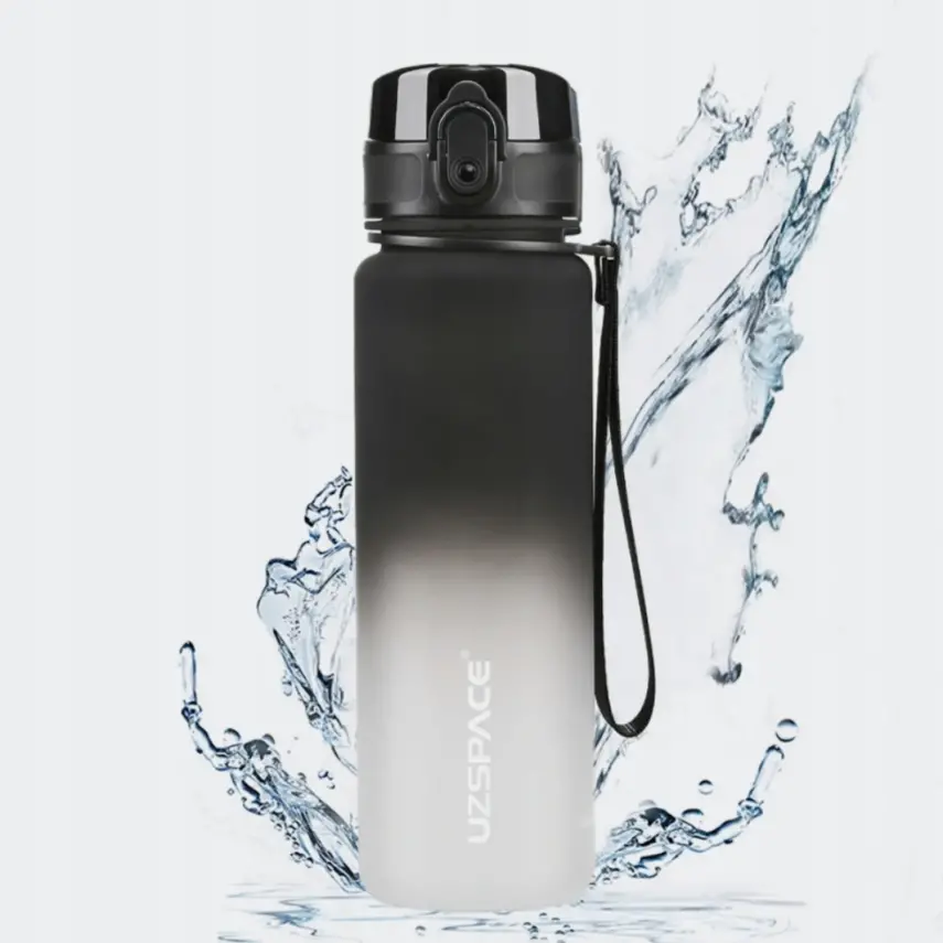 Uzspace Tritan Suluk 500 Ml Siyah-Beyaz - 4