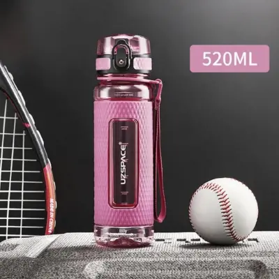 Uzspace Tritan Suluk 520 ml Koyu Pembe (1)