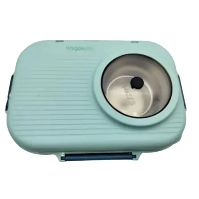 Vagonlife Çelik Beslenme Kabı 900 ml Mavi - 1