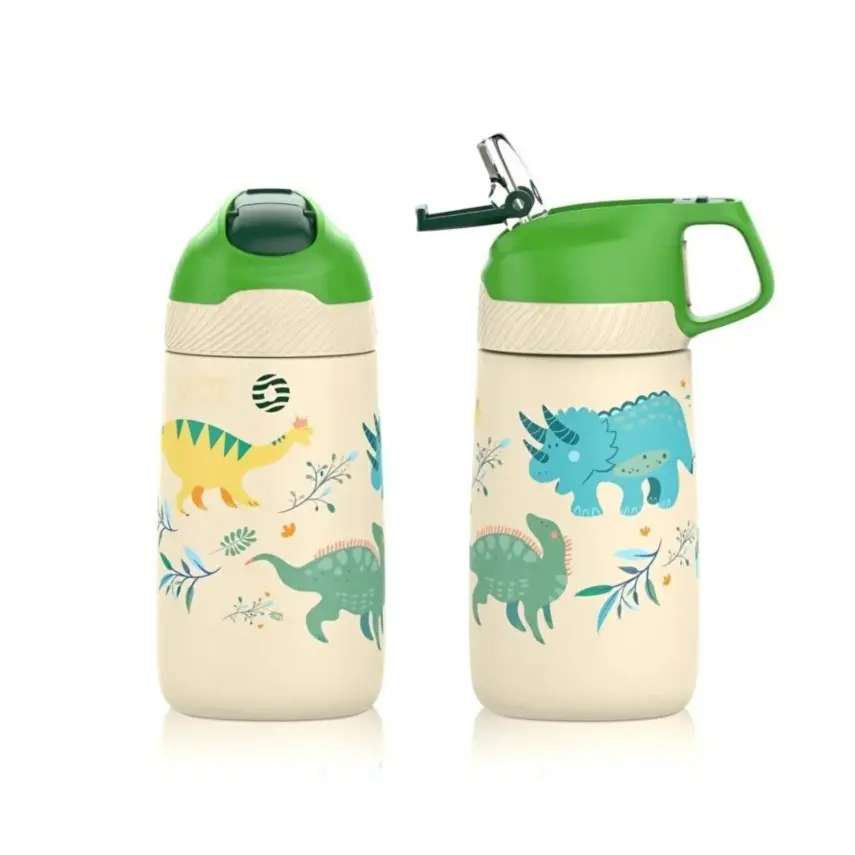 Vagonlife Çelik Termos 350 ml Krem - 7