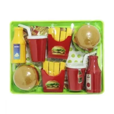 Vakumlu Tepside  Hamburger Seti (1)