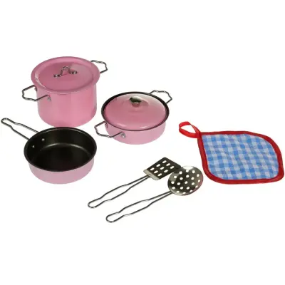 Vardem 8 Parça Emaye Tencere Tava Set - 2