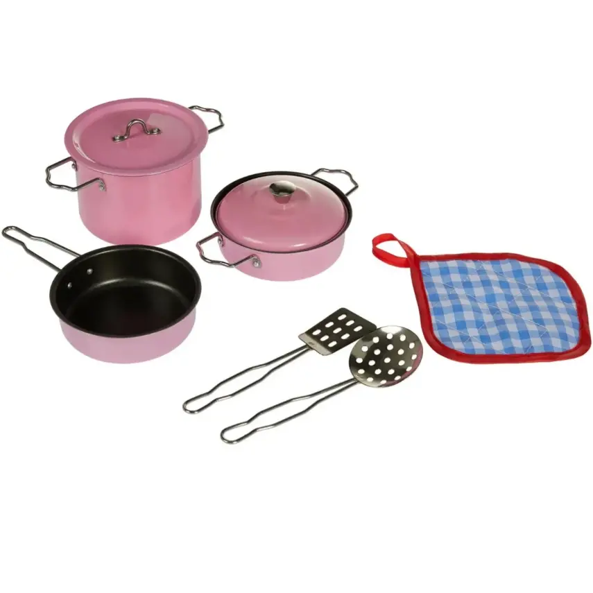 Vardem 8 Parça Emaye Tencere Tava Set - 3