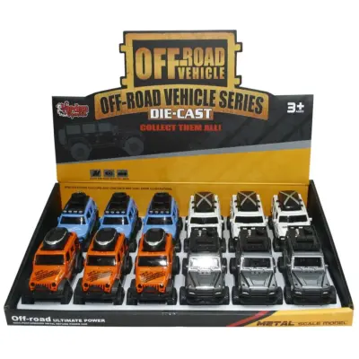 Vardem Çek Bırak 1:36 Metal Spor Jeep - 4