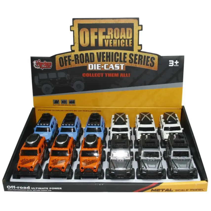 Vardem Çek Bırak 1:36 Metal Spor Jeep - 4