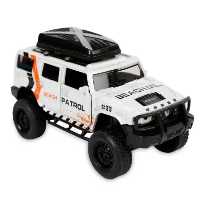Vardem Çek Bırak 1:36 Metal Spor Jeep - 3