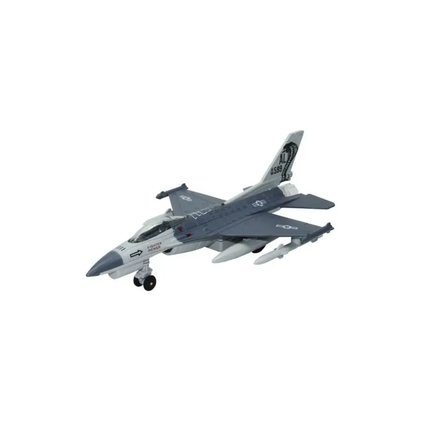 Vardem Çek Bırak AL-599 Metal Savaş Uçağı 1:72 - 2