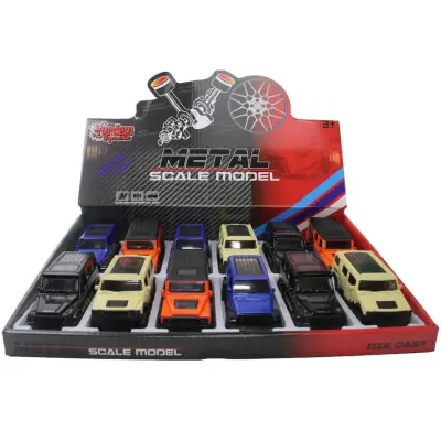 Vardem Çek Bırak Kapıları Açılan 1:43 Metal Jeep - 3