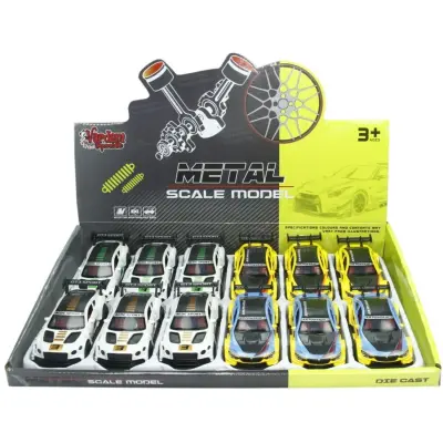 Vardem Çek Bırak Metal Yarış Araba 1:36  - 6