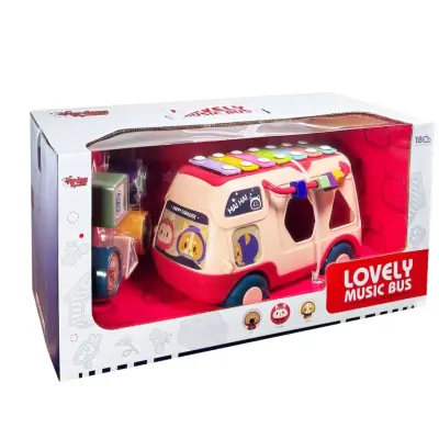 Vardem Eğitici Bul Tak ,Işıklı ve Müzikli Otobüs (1)