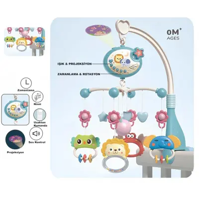 Vardem Işıklı Müzikli Bebek Dönencesi - 1